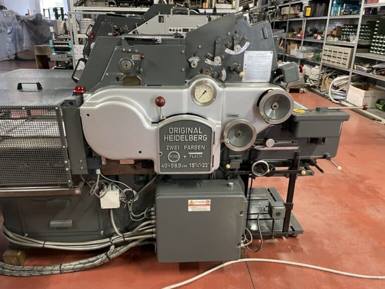 Heidelberg Cilindro KSB 40×58,5 con oro a caldo