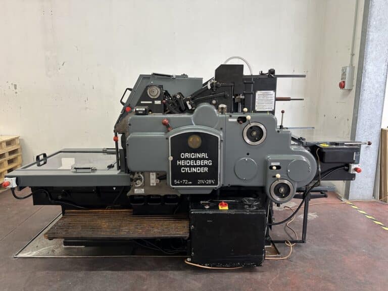 Macchina fustellatrice Heidelberg OHZ 54×72