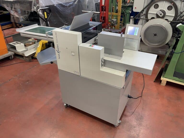 Cordonatrice Piegatrice Multigraf Foldmaster Touchline CF 375